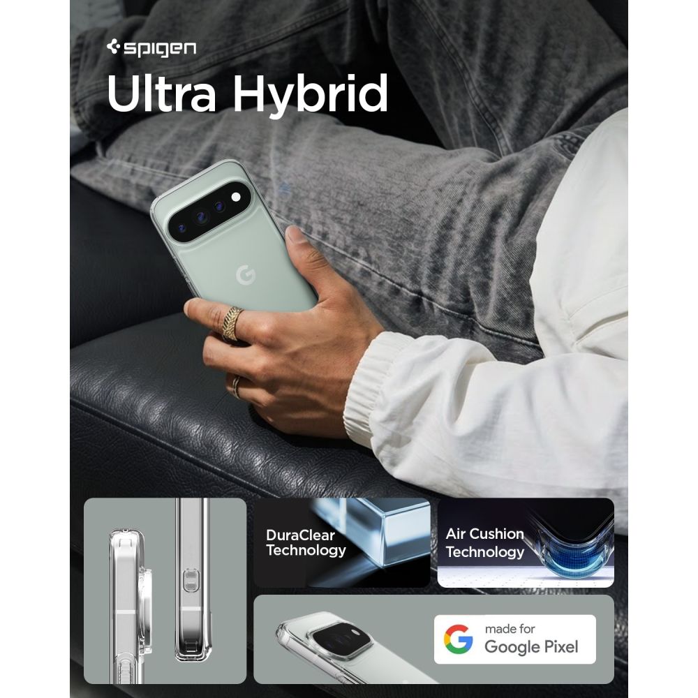 Spigen Ultra Hybrid Google Pixel 11 Pro Crystal Clear