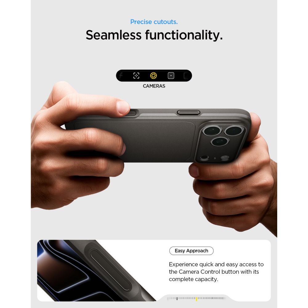 Spigen Thin Fit Magsafe Iphone 17 Pro Max / 18 Pro Max Gunmetal