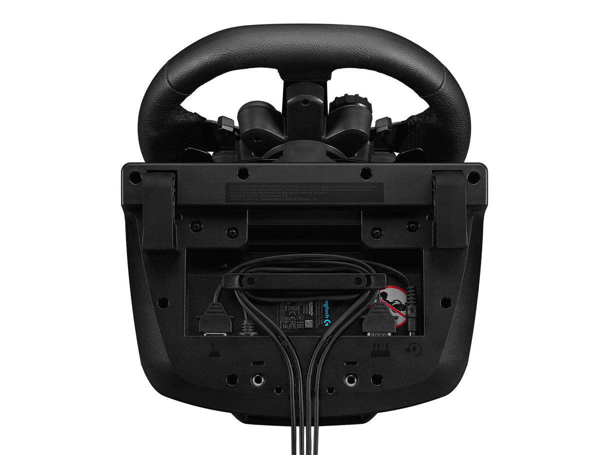 Logitech G G923 Sort USB 2.0 Rat + Pedaler Analog/digital PC, PlayStation 4, PlayStation 5