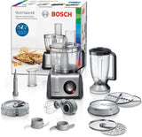 Bosch MC812M865 food processor 1250 W 3.9 L Black, Stainless steel