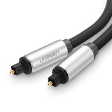 Ugreen 10539 lydkabel Toslink Sort