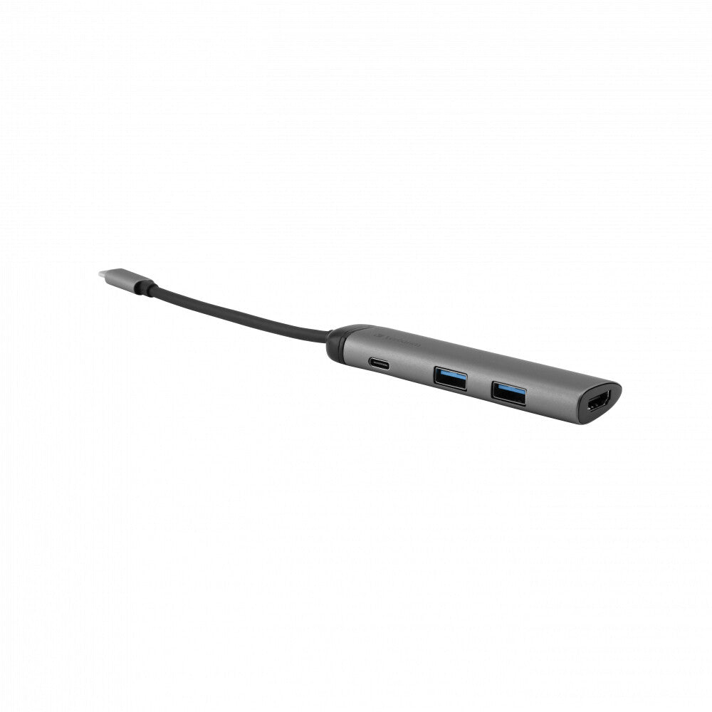 Verbatim 49140 dockingstation USB 3.2 Gen 1 (3.1 Gen 1) Type-C