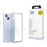 Case til iPhone 14 silikone fra 3mk Clear Case-serien - gennemsigtig