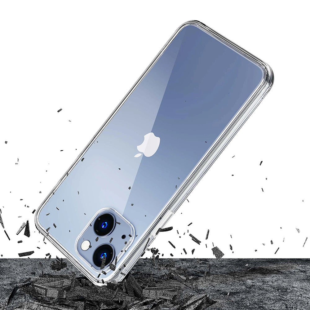 Case til iPhone 14 silikone fra 3mk Clear Case-serien - gennemsigtig