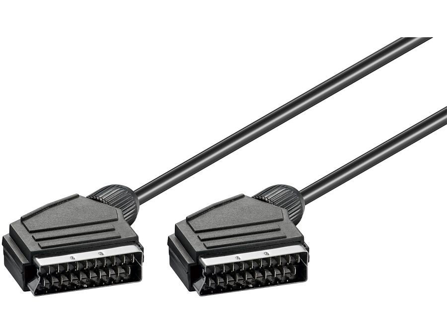 SCART-KABEL, SCART-HAN / SCART-HAN, 21POL, 3M