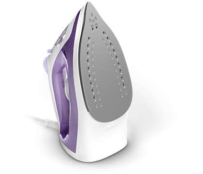 Philips 1000 series DST1020/30 strygejern Dampstrygejern Non-stick bundplade 1800 W Violet, Hvid