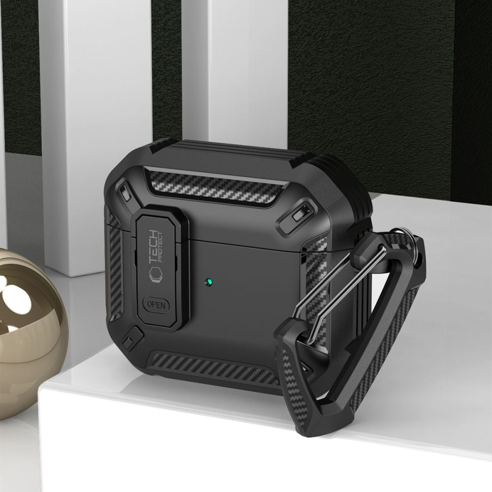 Tech Protect X Carbo Apple Airpods Pro 1/2 Sort