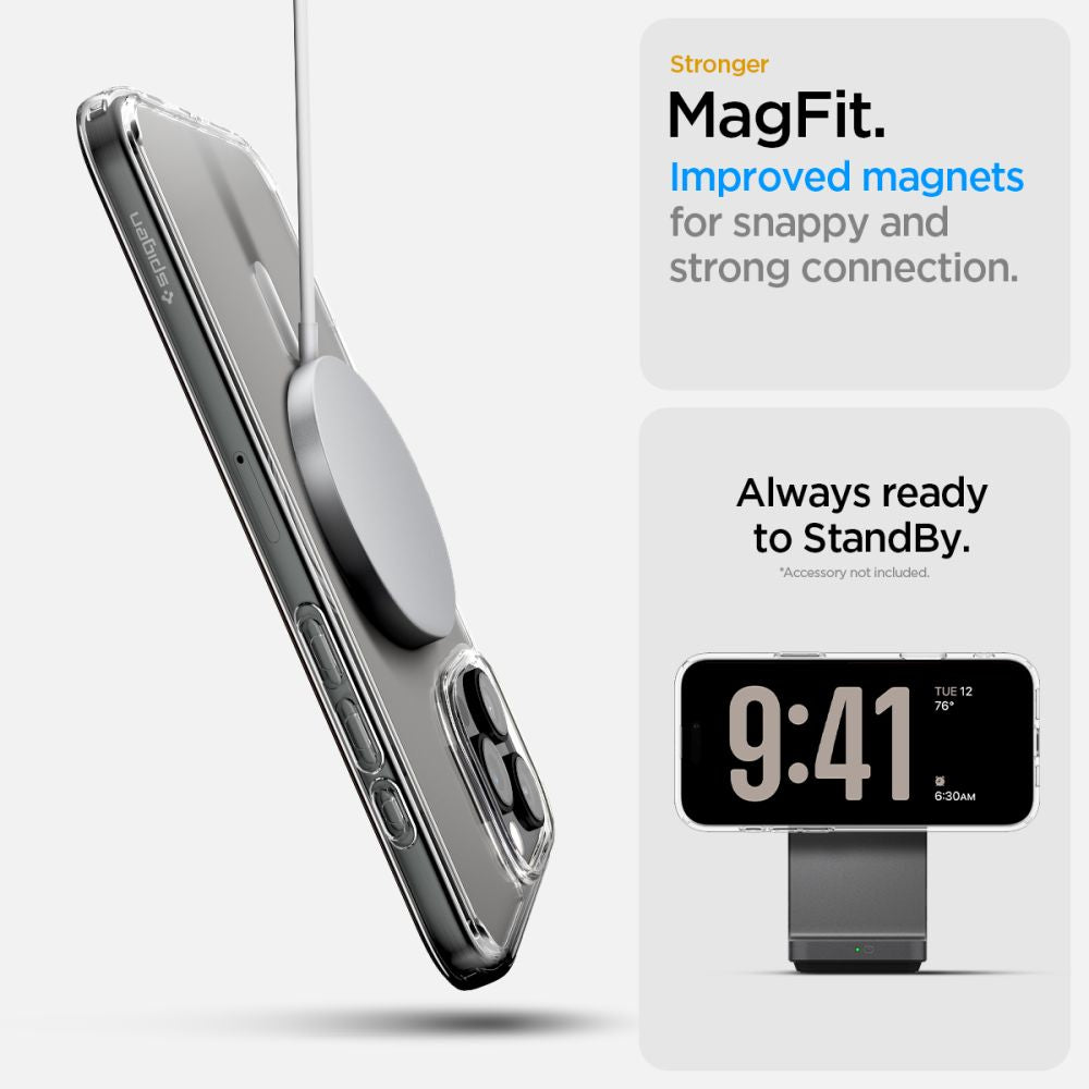 Spigen Ultra Hybrid 'T' Magsafe Iphone 16 Pro Max Hvid