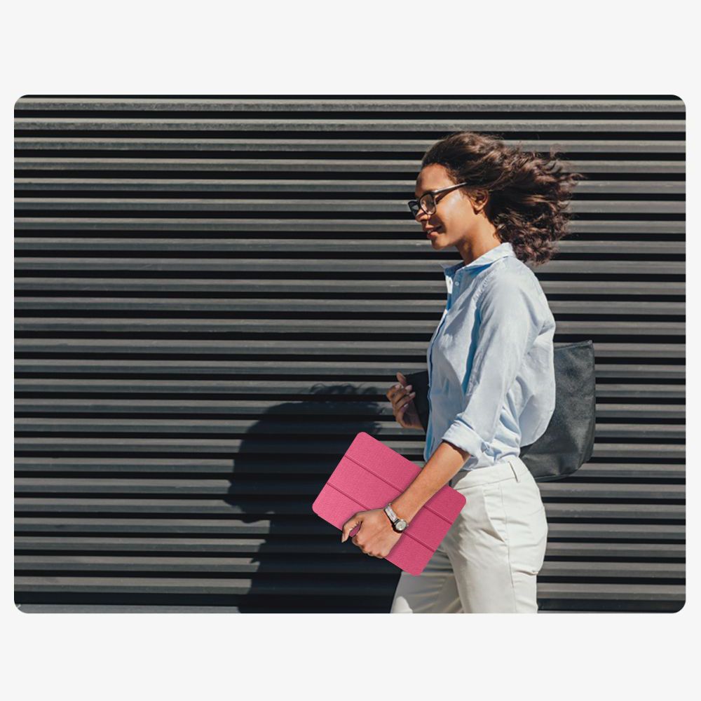 Tech Protect Sc Pen Canvas Ipad 10.9” 10/2022/11” 11/2025 Magenta Bloom