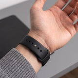 Tech Protect Silikone Apple Watch 9 / 10 / 11 / 12 / Se / Ultra (44 / 45 / 46 / 49 Mm) Sort