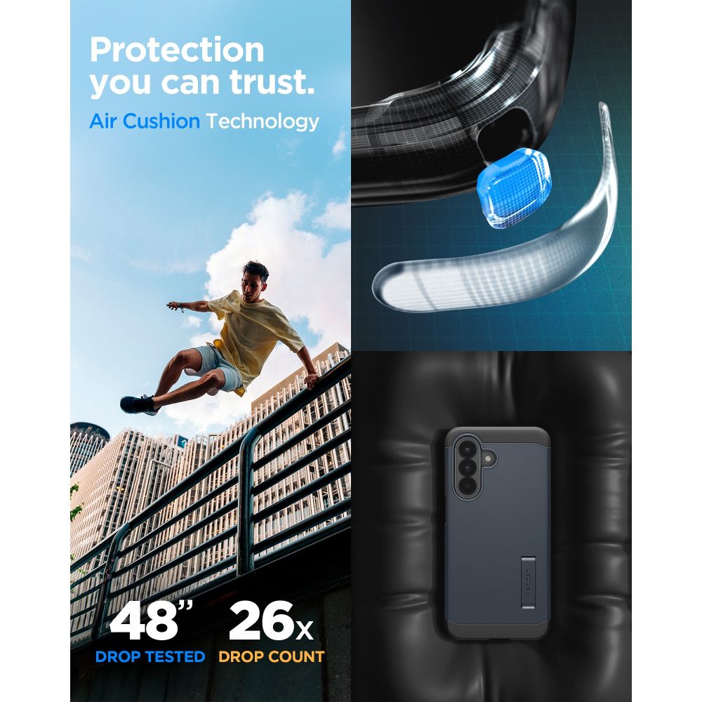 Spigen Tough Armor Galaxy A57 5 G Metal Slate