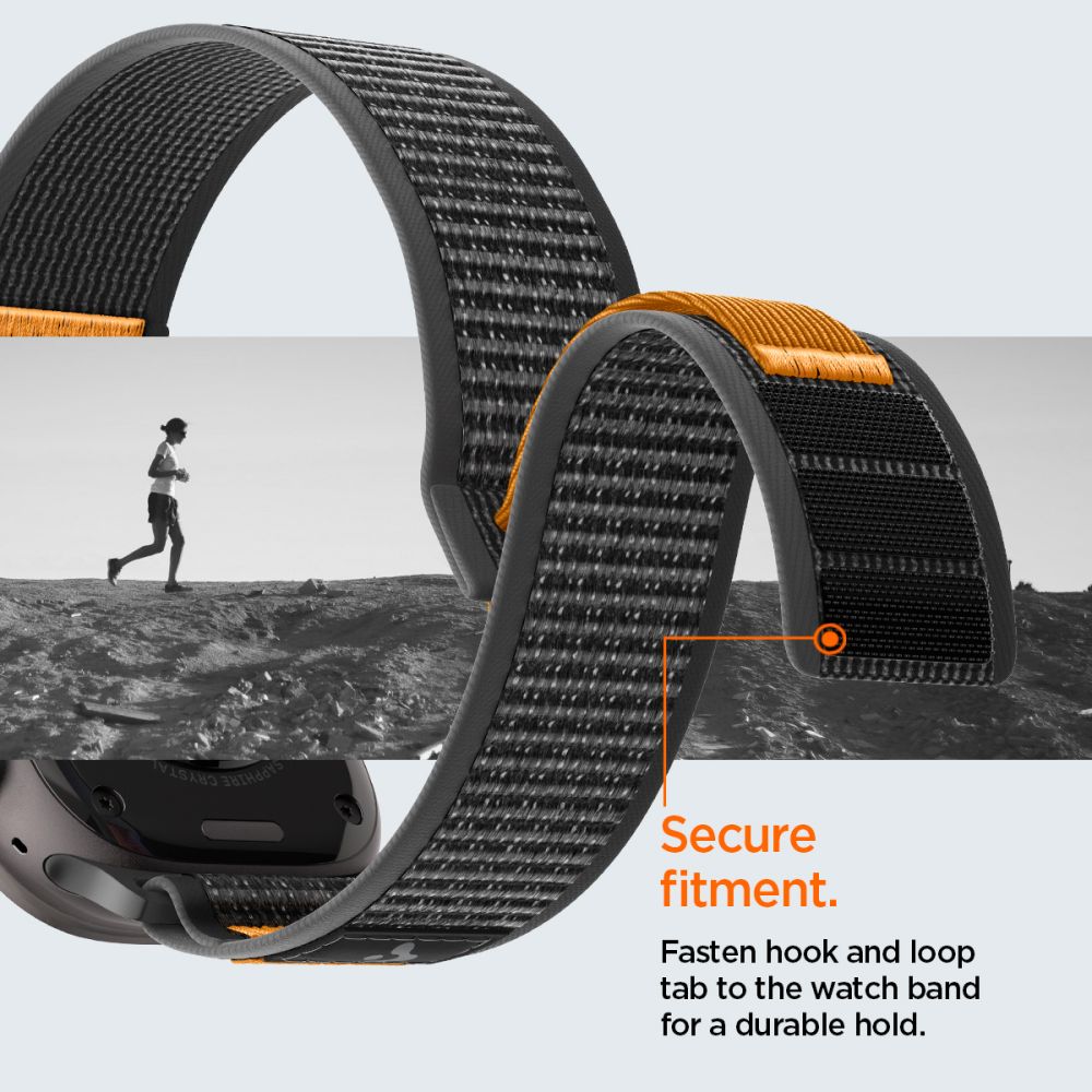 Spigen Athlex Air 2 Apple Watch 8 / 9 / 10 / 11 / 12 / Se / Ultra (44 / 45 / 46 / 49 Mm) Active Sort / Orange