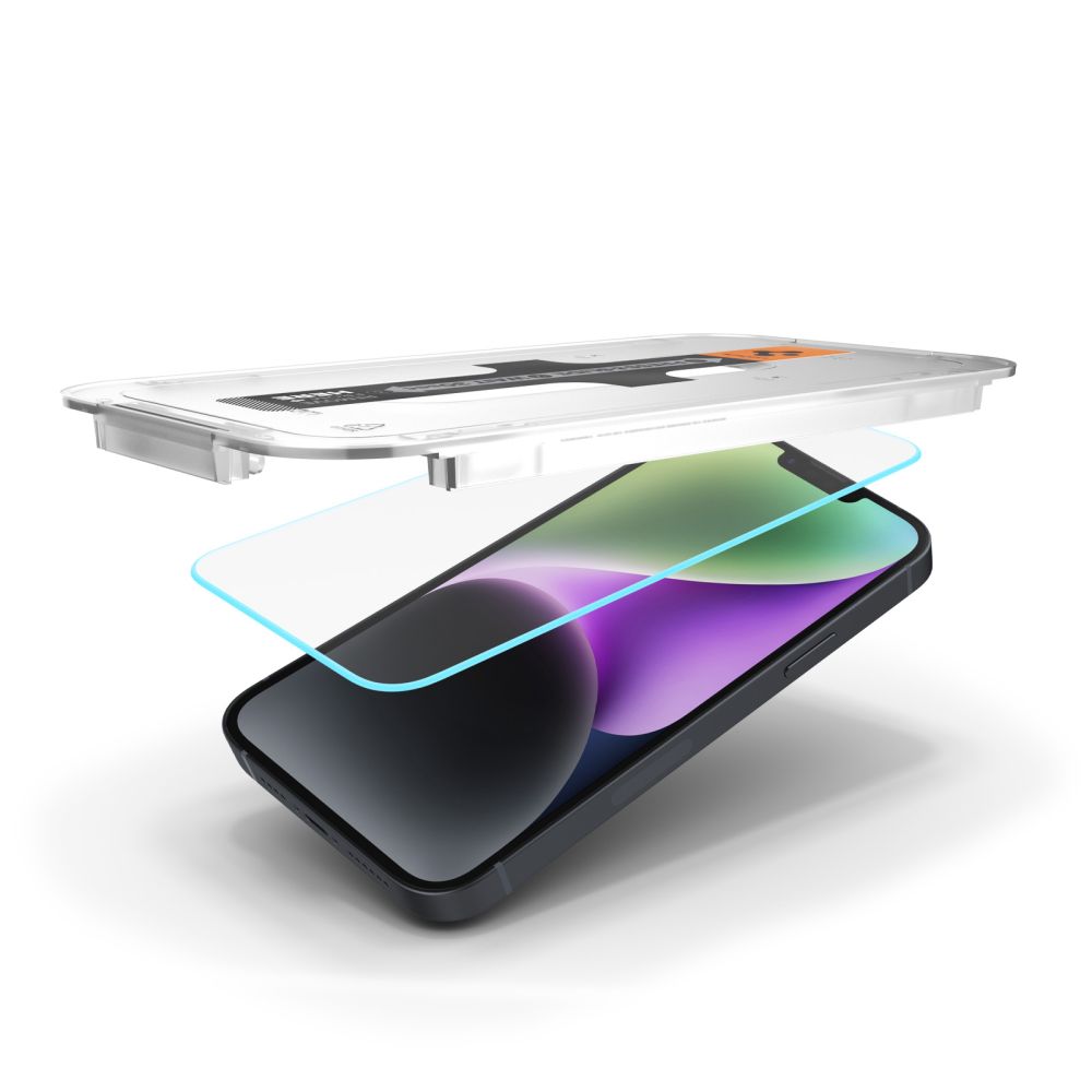 Hærdet Glas Spigen Glas.Tr ”Ez Fit” Iphone 13 / 13 Pro / 14 / 16 E / 17 E Clear