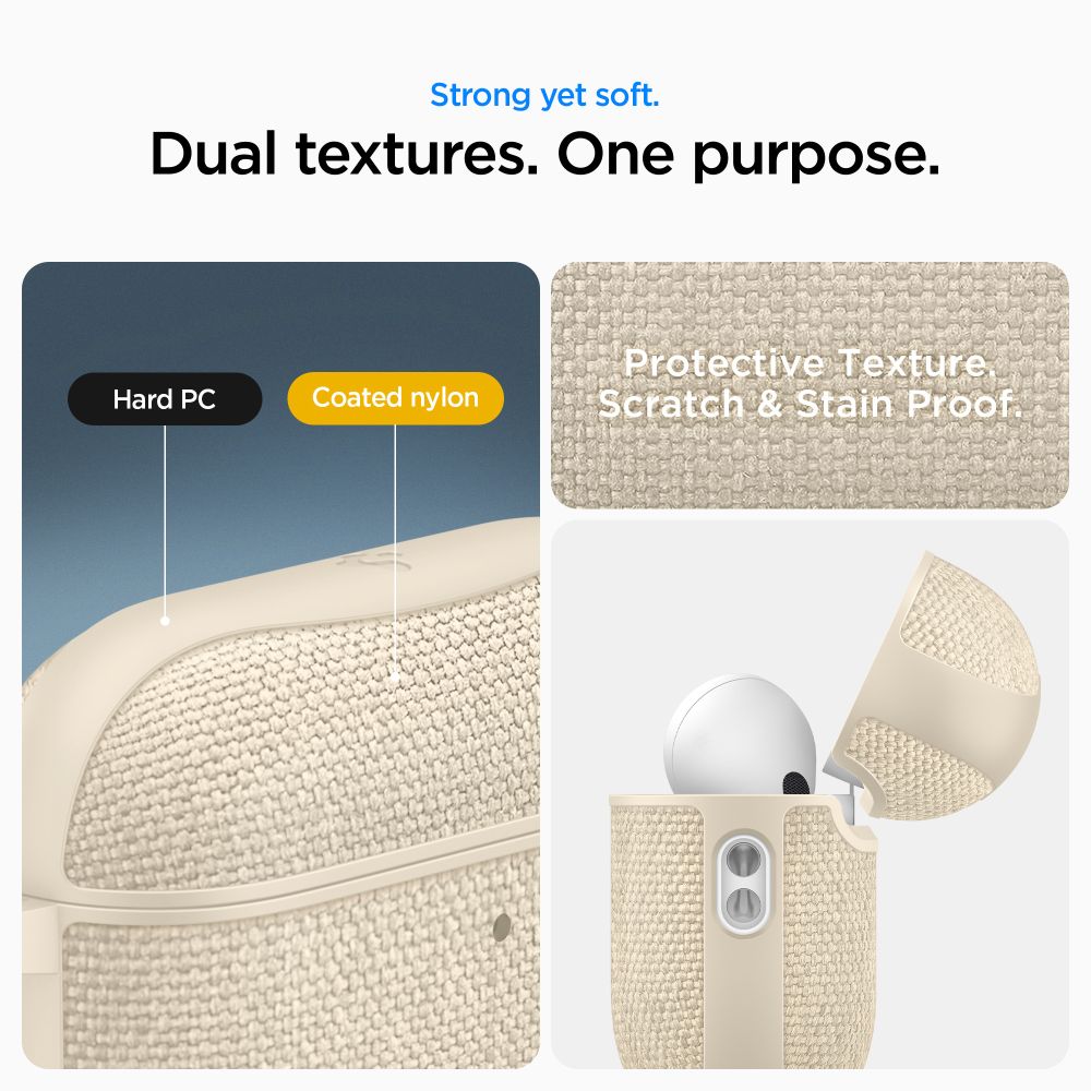 Spigen Urban Fit Apple Airpods Pro 3 Dune Beige