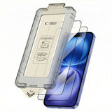 Hærdet Glas Tech Protect Quick Set+ 2 Pack Iphone 15/16 Sort