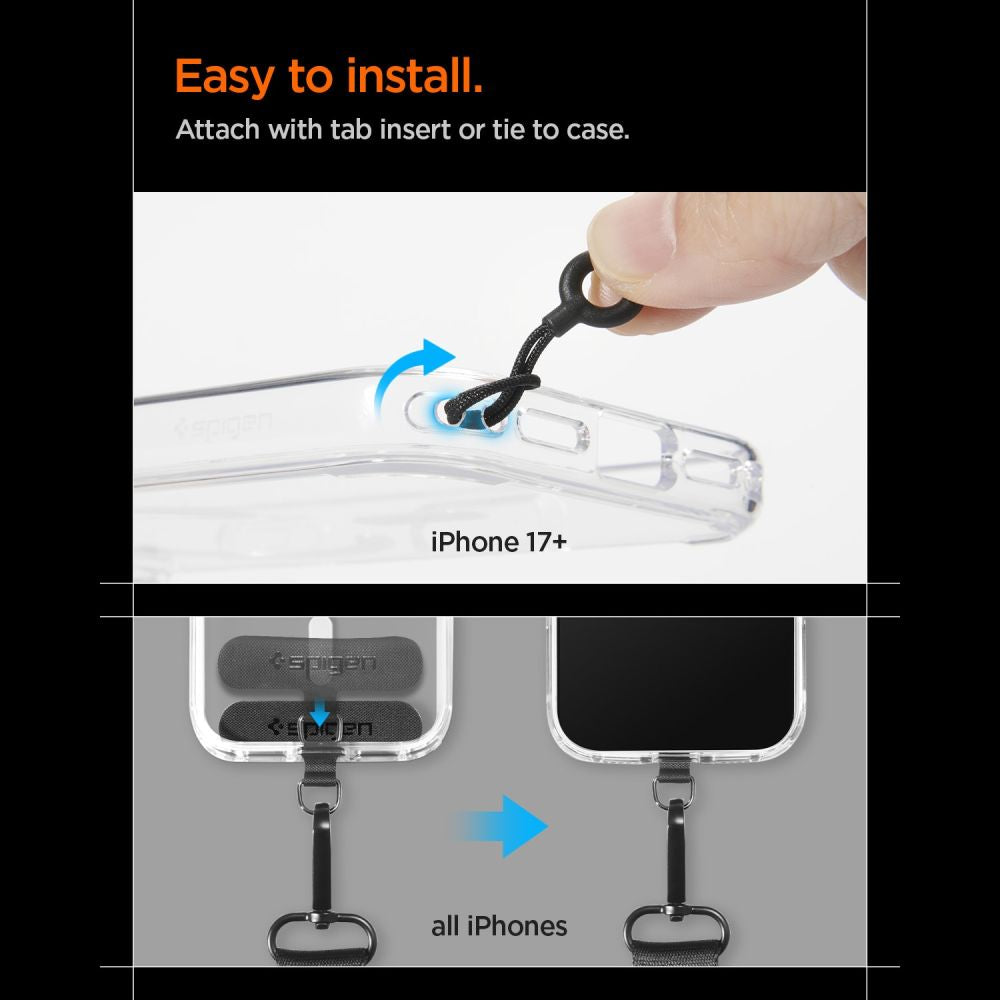 Spigen Da30 M Universal Lanyard Strap Crossbody Sort