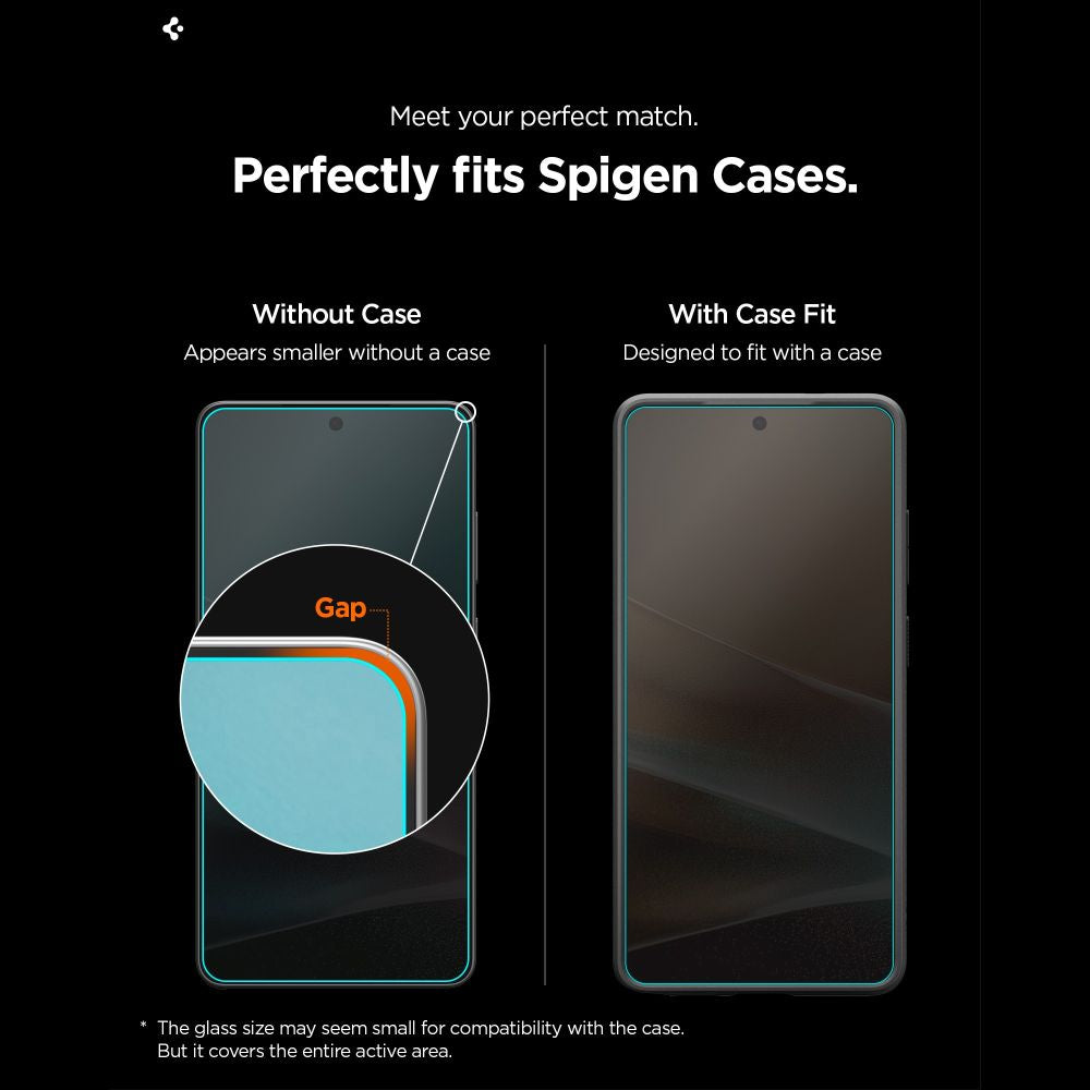 Privacyglas Spigen Glas.Tr 'Ez Fit Pro Ac' Hd 2 Pack Galaxy S26 Fortrolighed