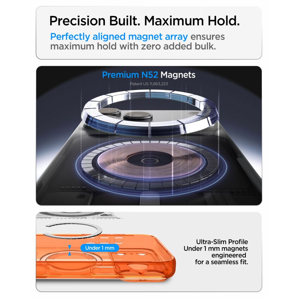 Spigen Ultra Hybrid Magsafe Iphone 17 Pro / 18 Pro C One Tangerine
