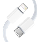 Tech Protect Nc20 W 1 Port Netværksopladder Pd 20 W + Lightning Kabel Hvid