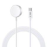 Tech Protect Ultraboost Magnetisk Opladningskabel Type C 120 Cm Apple Watch Hvid