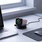 Tech Protect A55 2 I 1 Magnetisk Magsafe Trådløs Oplader 25 W Qi2.2 Sort