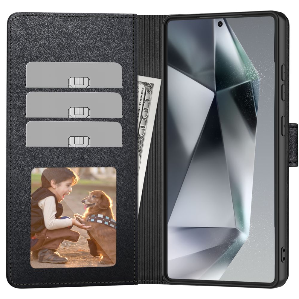 Tech Protect Tegnebog Galaxy S25 Ultra Sort