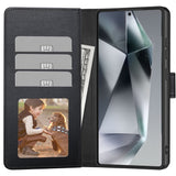 Tech Protect Tegnebog Galaxy S25 Ultra Sort