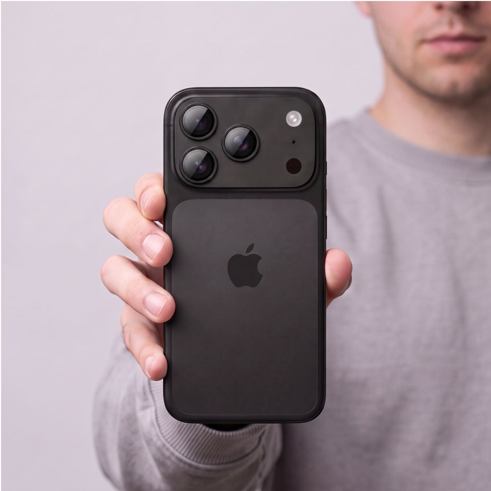 Kamera Beskyttelse Tech Protect Camfull Fit+ Iphone 18 Pro Sort