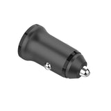 Gear Oplader 12/24V 1xUSB-C + 1xUSB-A PD 30W + QC18.0W MAX Sort