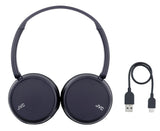 JVC HA-S36W Headset Trådløs Opkald/musik Bluetooth Blå