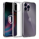 iPhone 14 Pro silikonhylster fra 3mk Clear Case-serien - gennemsigtige