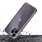 iPhone 14 Pro silikonhylster fra 3mk Clear Case-serien - gennemsigtige