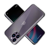 iPhone 14 Pro silikonhylster fra 3mk Clear Case-serien - gennemsigtige