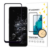 Wozinsky Full Glue tempereret glas fuld skærm tempereret glas til OnePlus 10T / OnePlus Ace Pro 9H fuld skærm med sort ramme