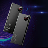 Baseus Adaman Metal Power Bank med hurtig opladning 10000mAh 22.5W (Overseas Edition 2021) sort