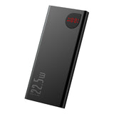 Baseus Adaman Metal Power Bank med hurtig opladning 10000mAh 22.5W (Overseas Edition 2021) sort