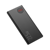 Baseus Adaman Metal Power Bank med hurtig opladning 10000mAh 22.5W (Overseas Edition 2021) sort