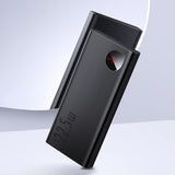 Baseus Adaman powerbank med hurtig opladning 20000mAh 22,5W + USB-A - USB-C 3A kabel 0,3m sort