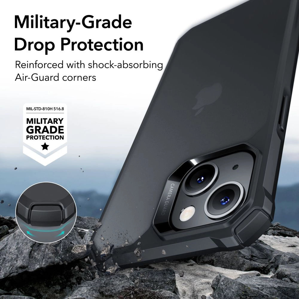 ESR Air Armor Case til iPhone 14 Plus - Matte sort