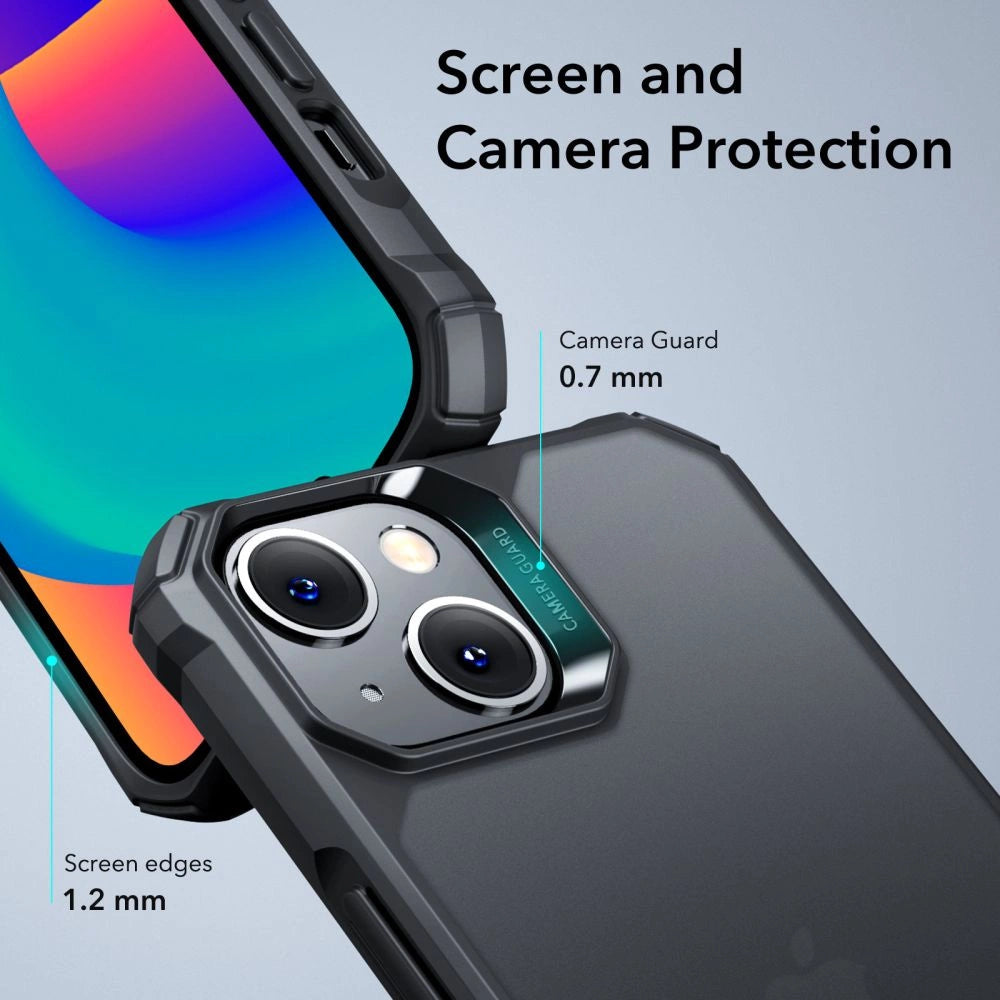 ESR Air Armor Case til iPhone 14 Plus - Matte sort