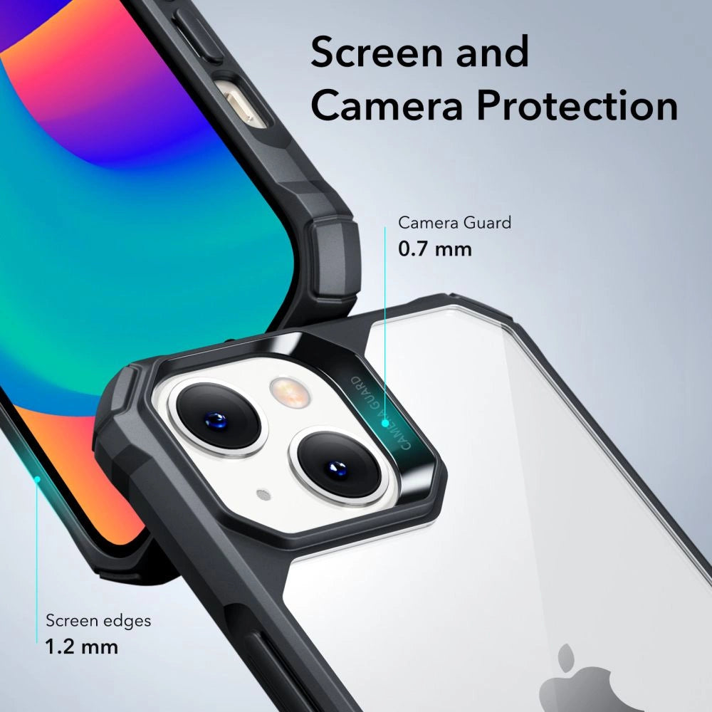 ESR Air Armor Case til iPhone 14 Plus - Clear Black