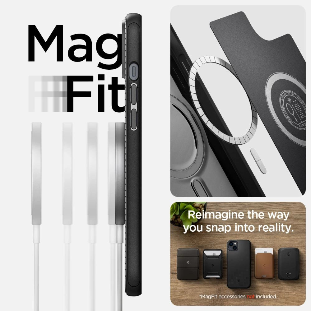 Spigen Mag Armor iPhone 14 Plus Case - Matte sort