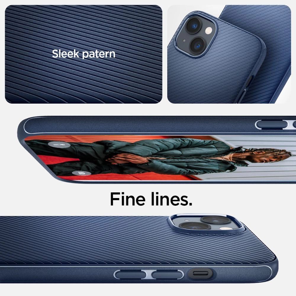 Spigen Mag Armor iPhone 14 Plus Case - Blå