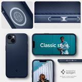 Spigen Mag Armor iPhone 14 Plus Case - Blå