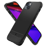 Spigen Rugged Armor Mag Case med MagSafe til iPhone 14 - Matte Black