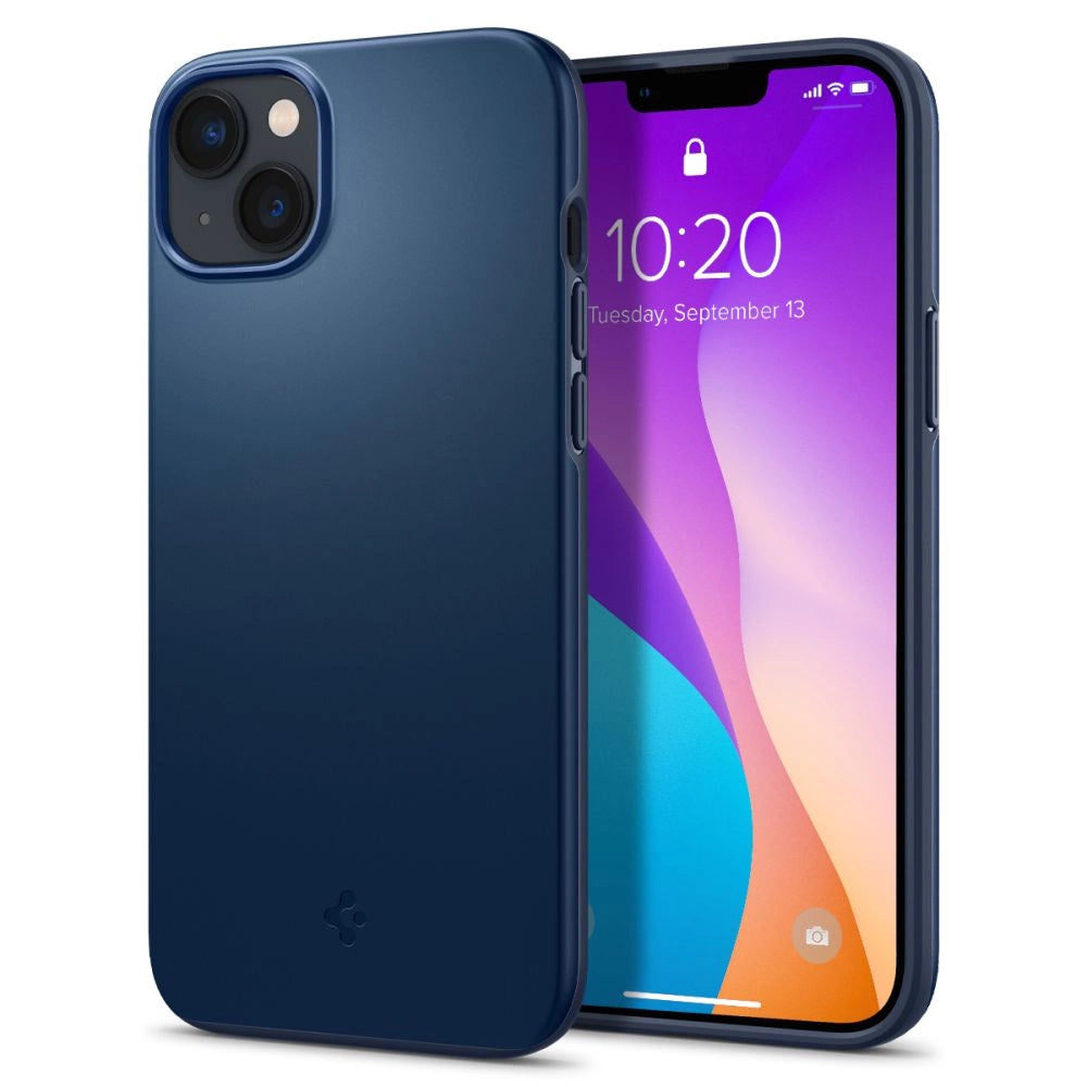 Spigen Thin Fit iPhone 14 Plus Case - Blå