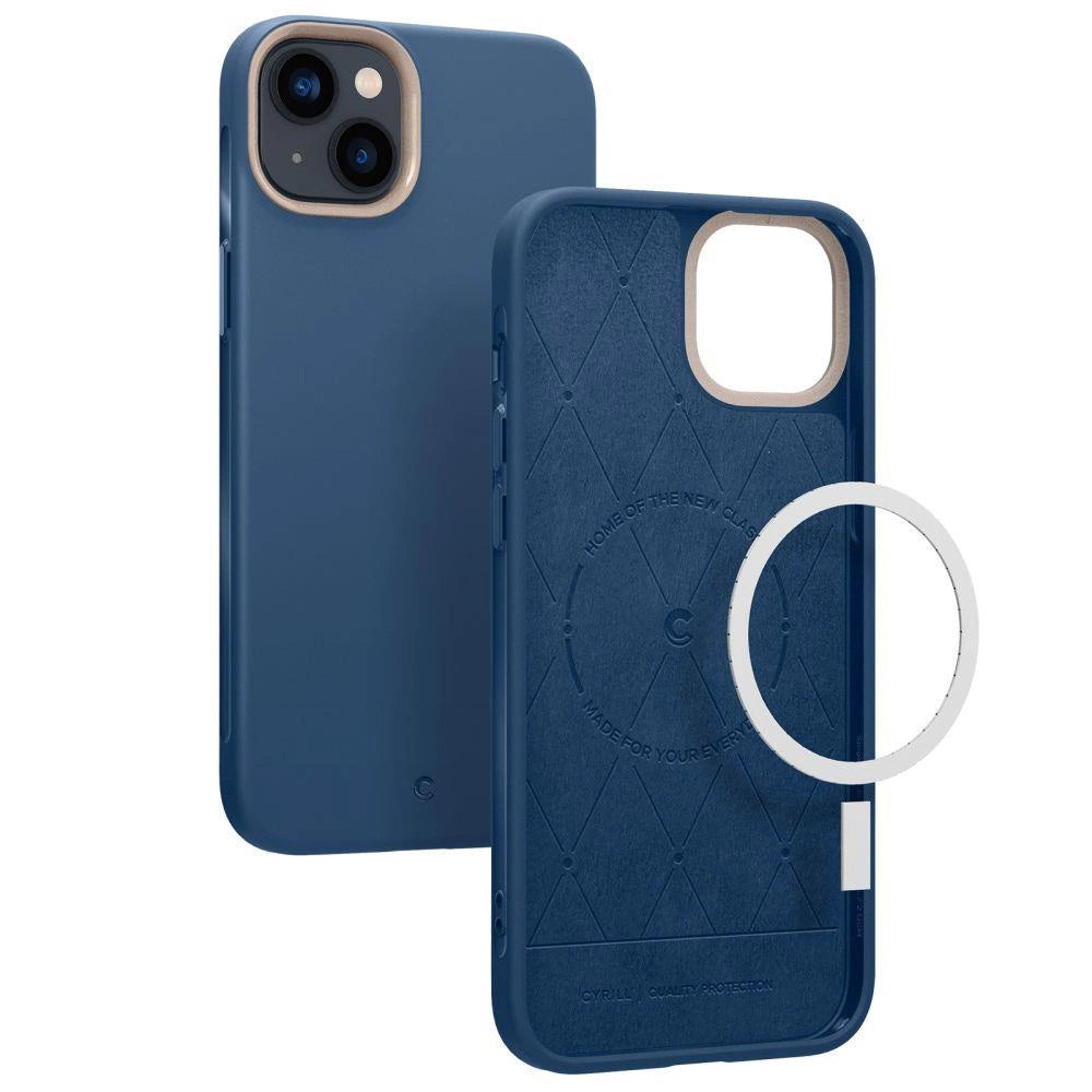 Spigen Cyrill Ultra Color Mag Case med MagSafe til iPhone 14 Plus - Navy Blue