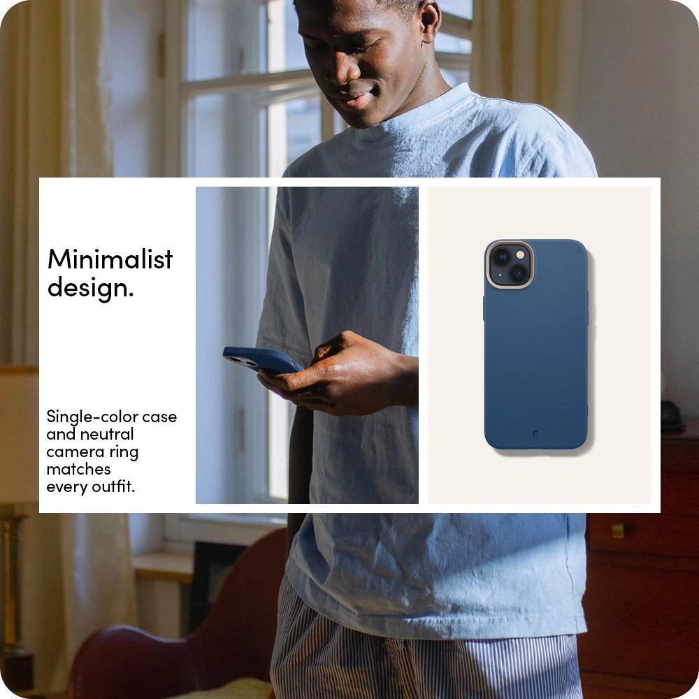 Spigen Cyrill Ultra Color Mag Case med MagSafe til iPhone 14 Plus - Navy Blue