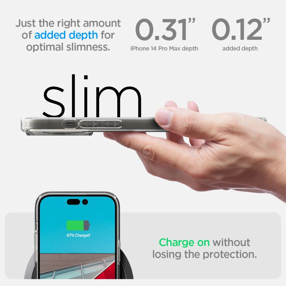 Spigen Ultra Hybrid Case til iPhone 14 Pro Max - klar