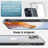 Spigen Ultra Hybrid iPhone 14 Plus Case - Mat klar
